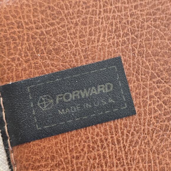 Vintage Portfolio Organizer Brown Leatherette Executive Brief Program AT&T 1983 - Picture 6 of 14